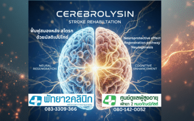การฟื้นฟูหลังโรคหลอดเลือดสมอง Stroke ด้วย Cerebrolysin และ การทำกายภาพบำบัดเข้มข้น