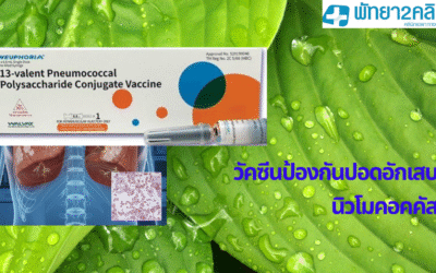 วัคซีนป้องกันปอดอักเสบนิวโมคอคคัส💚